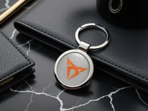 Seat Cupra Porte-clés Logo Alliage Métal Résistant
